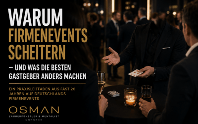 Blog 1 Warum Firmenevents scheitern – und was die besten Gastgeber anders machen
