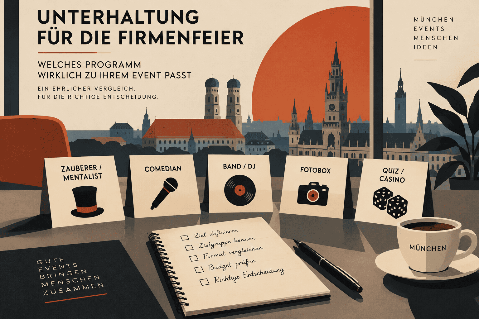 Unterhaltung Firmenfeier